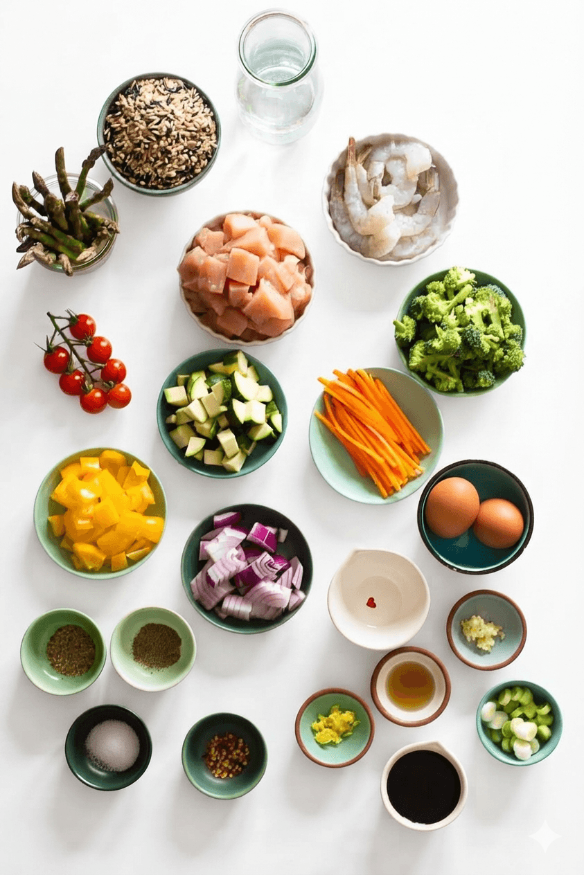 Fresh ingredients prepared your way